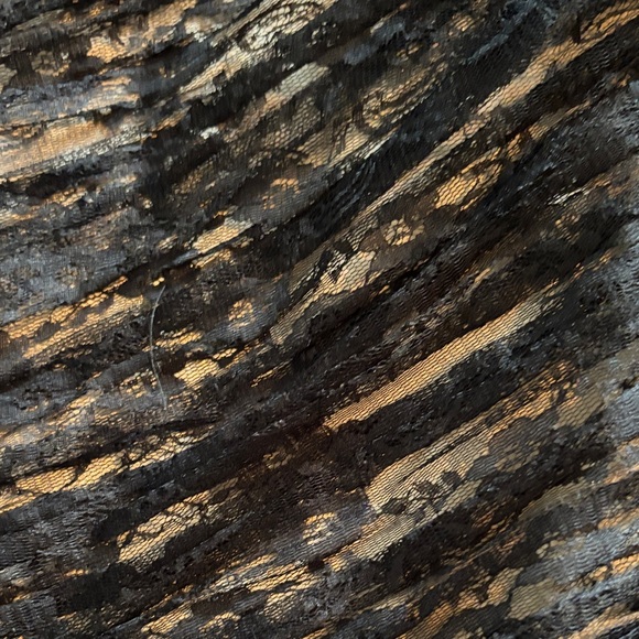 Sue Wong Strapless Black and Nude Dress - Picture 3 of 9